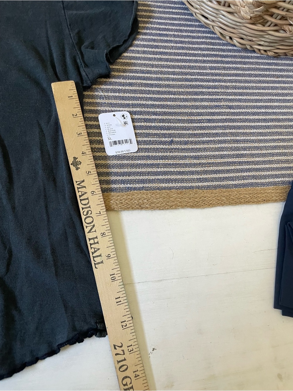 Women’s Black Short Sleeve Crewneck Shirt - Picture 12 of 12